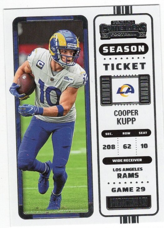 2022 PANINI PLAYOFF CONTENDERS COPPER KUPP #49 RAMS