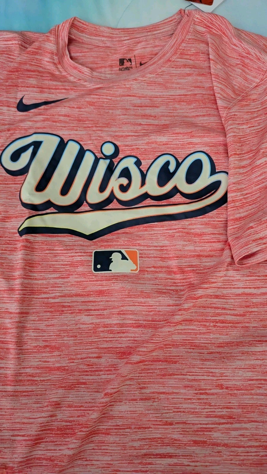 Milwaukee Brewers Nike 2026 City Connect Authentic Collection Velocity Shirt Med