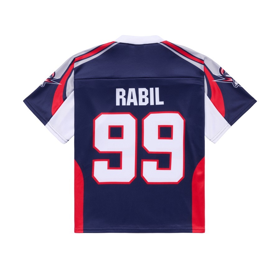 PAUL RABIL #99 HOF LEGEND MLL CANNONS RETRO JERSEY Vintage Style Youth L YL NWT