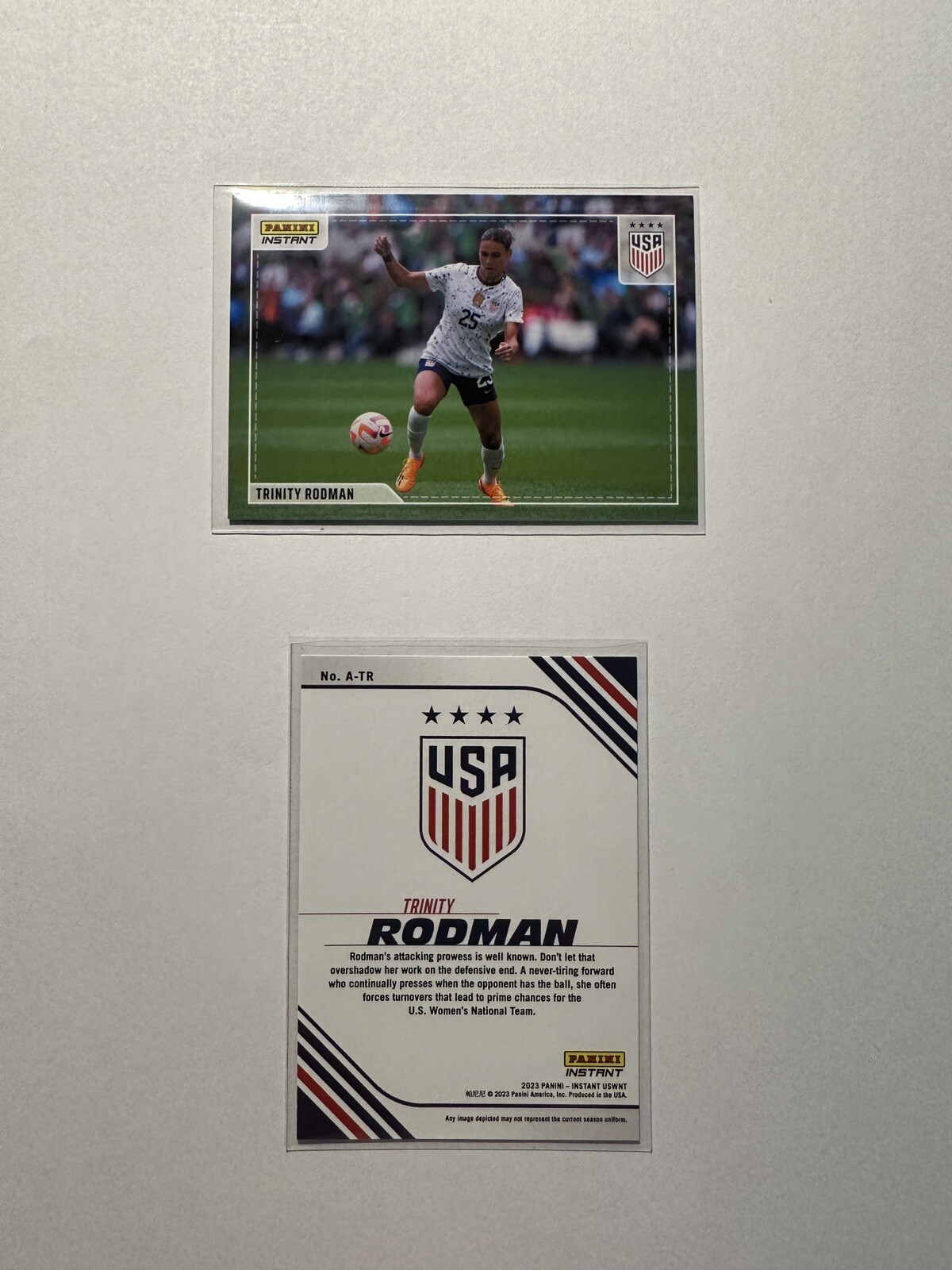 2023 Panini USA Soccer WOMEN’S National Team WORLD CUP – YOU PICK YOUR CARDS
