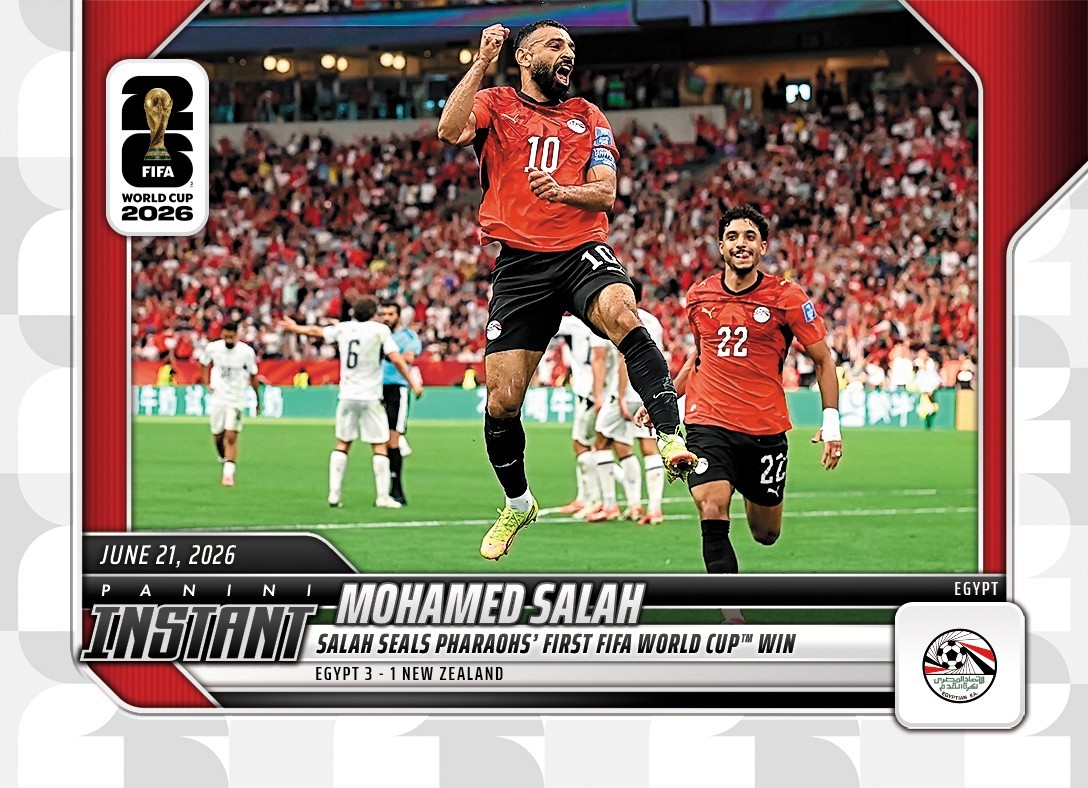 2026 Panini Instant FIFA World Cup #87 Mohamed Salah Egypt PRESALE