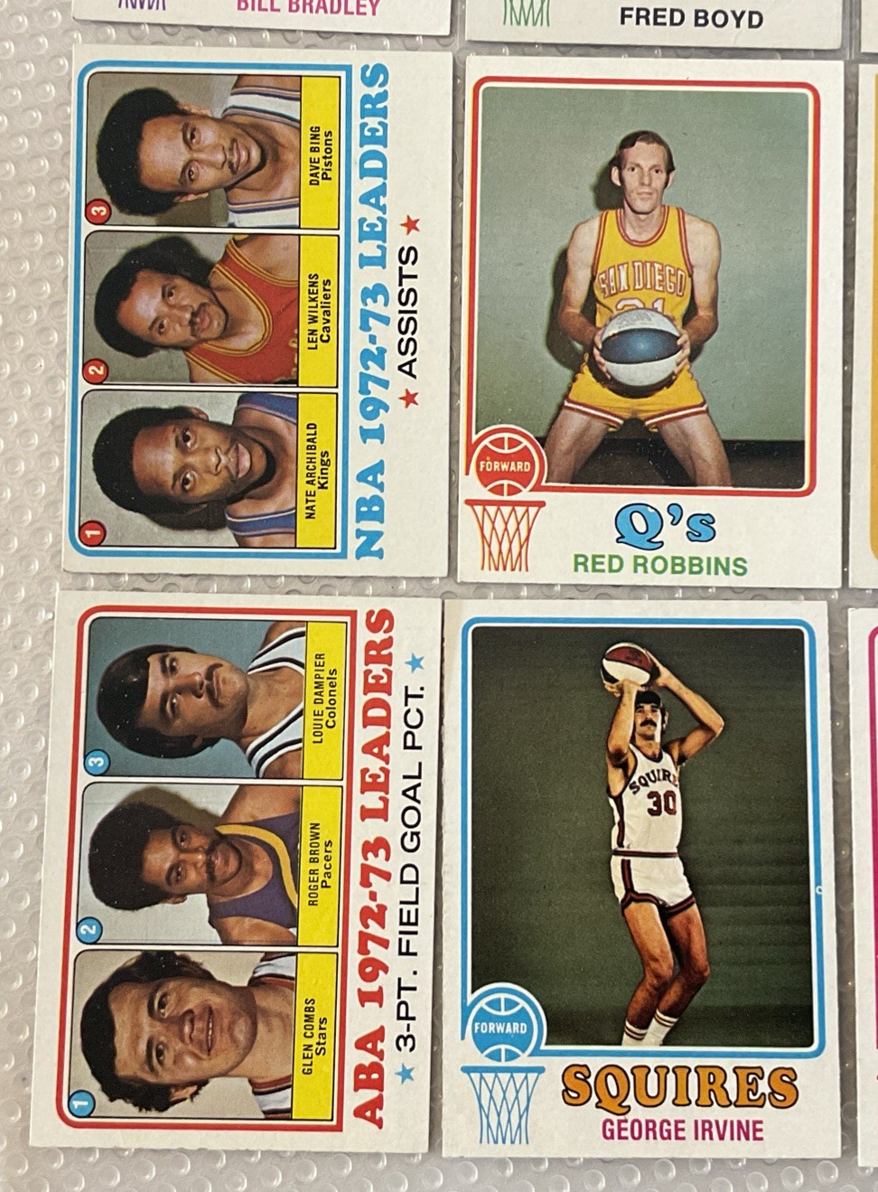 1973-74 Topps Basketball Lot of 20 EX+ to NM Minor Stars no creases some OC-NICE
