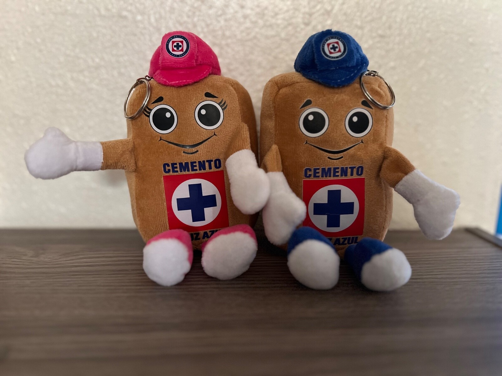 CRUZ AZUL KEYCHAIN COSTALITO STUFFED CRUZ AZULITO 7 INCH APROX. LLAVERO