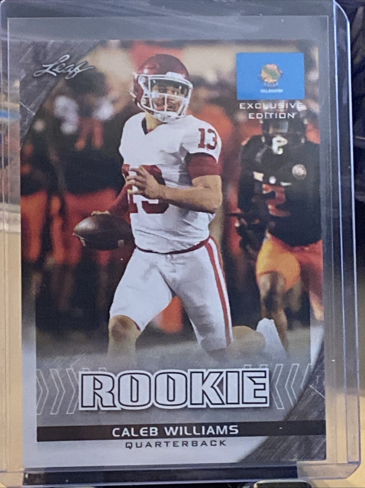 2022 Leaf Special Release Exclusive Edition Flag Caleb Williams #FL-03 RC