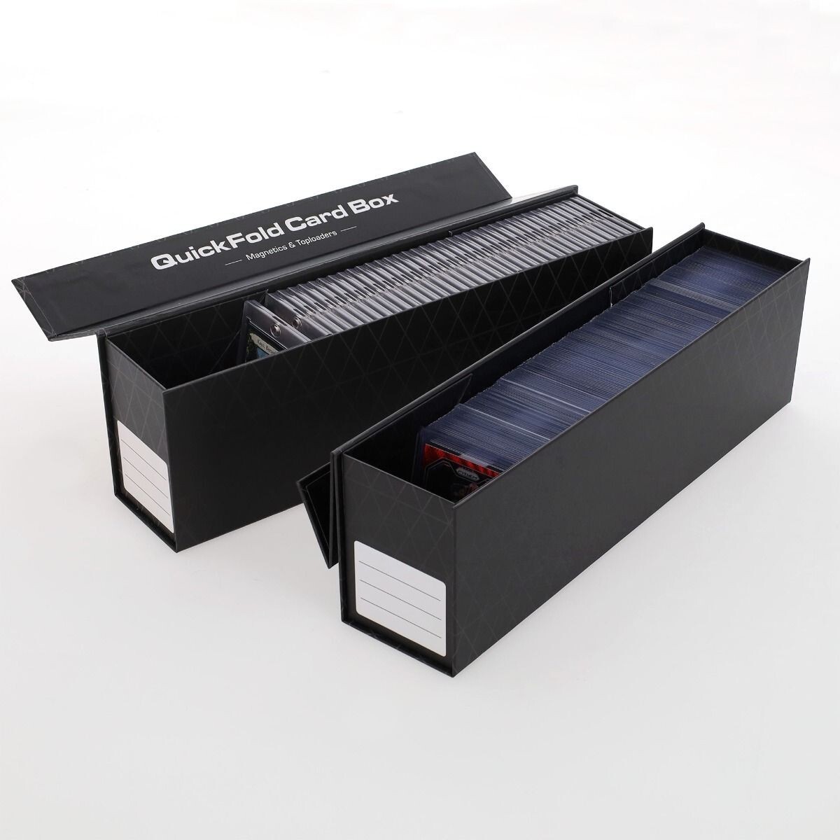 Card Storage Boxes QUICK FOLD 3 Pack Magnetics & Top loaders