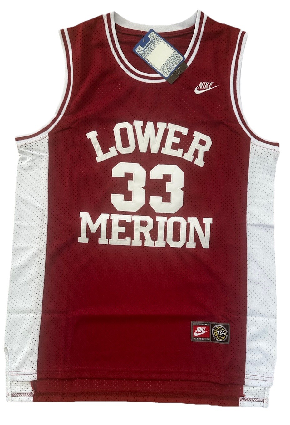 Kobe Bryant Lower Merion High School Extra Large XL Jersey Los Angeles Lakers LA