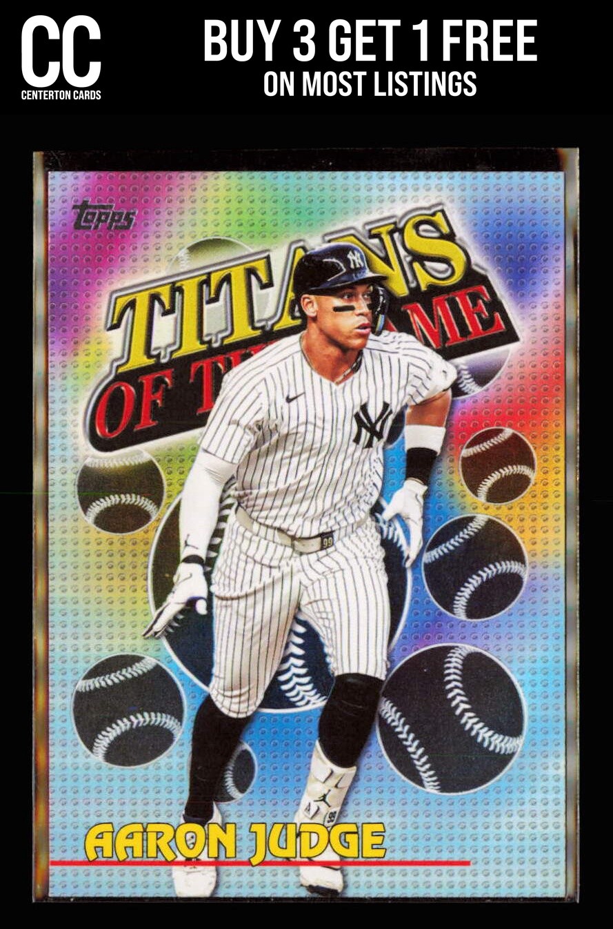 2026 Topps #TOG-3 Aaron Judge Titans of the Game New York Yankees