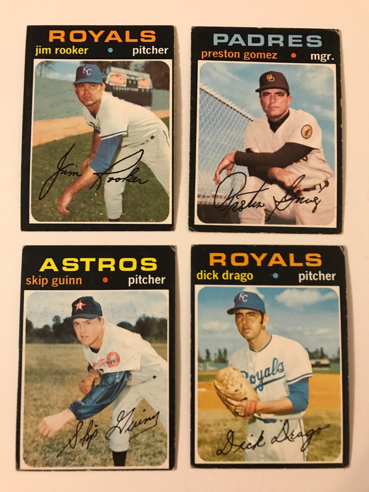 1971 Topps Baseball – #s 524 – 752 – You U Pick – High Numbers – VG -Pr-See Pics