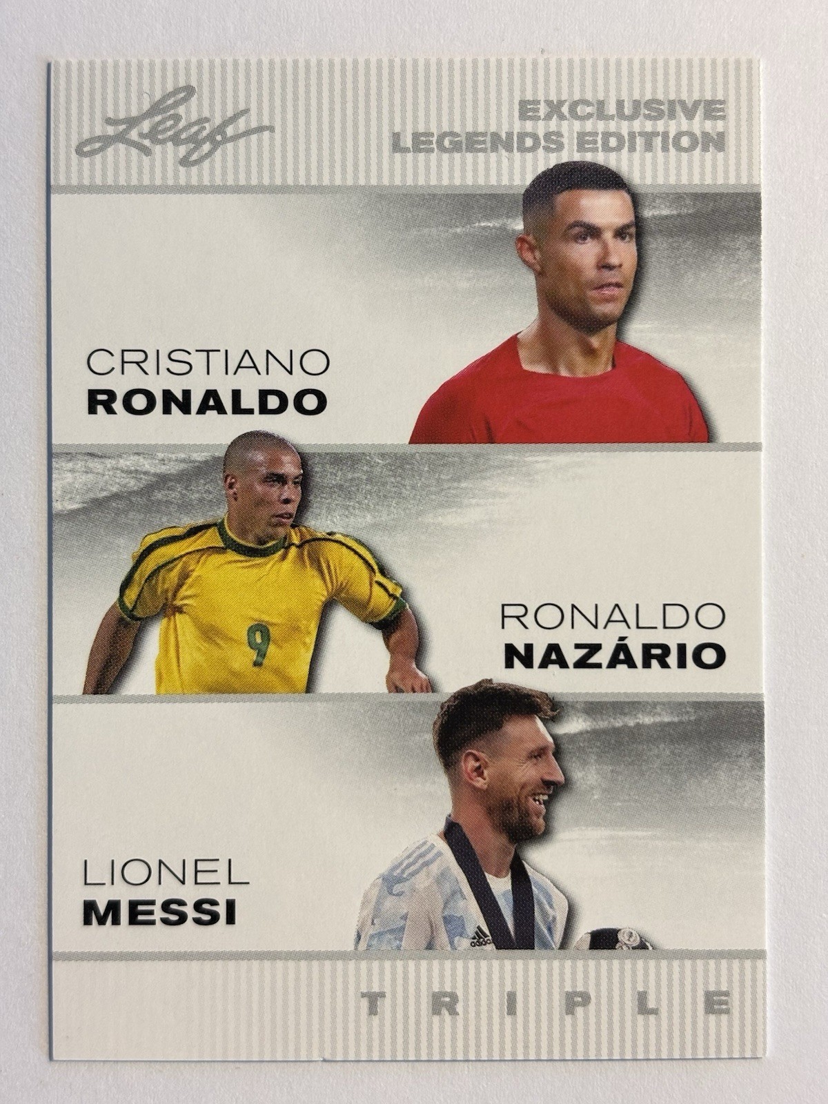 Messi *Pele*Ronaldo Yamal 2024 “Special Release” Triples Lot (10) Soccer Cards