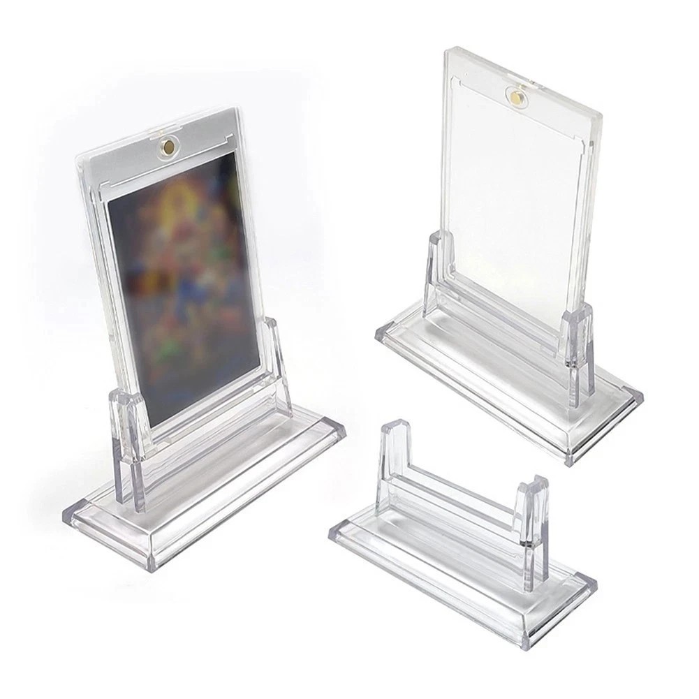 Magnetic Card Holder, 35pt One Touch Card Holder, U-V Protectors Hard Plastic