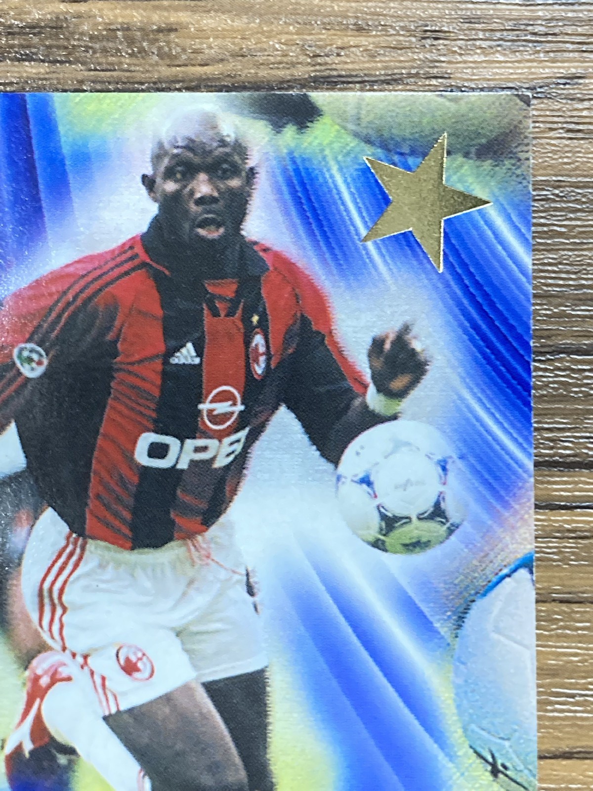 Free Shipping! Panini Card Calcio 99 1999 Serie A #7 Checklist George Weah