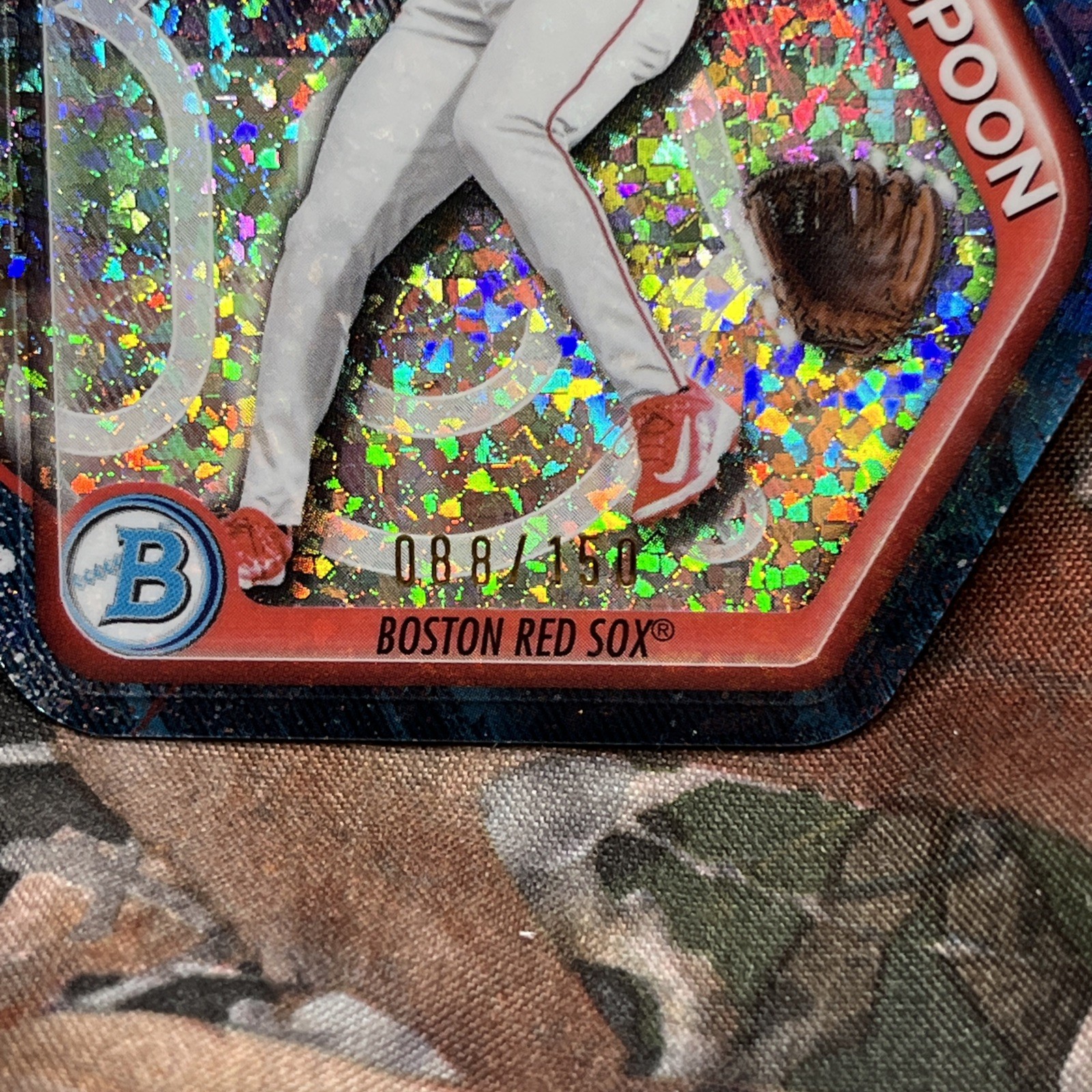 2025 Bowman Draft – Bowman in Action Kyson Witherspoon #BIA-7 Mini-Diamond/150
