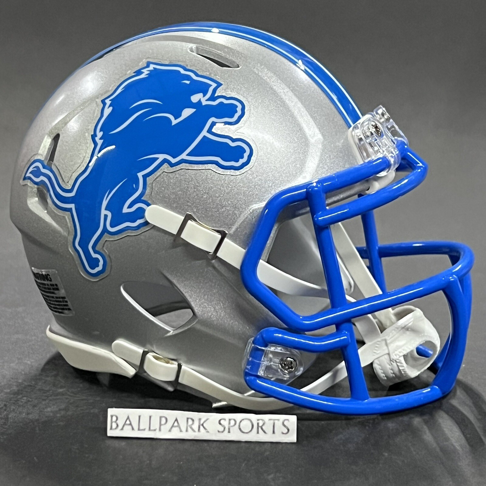 Detroit Lions 2024 Speed Mini Helmet Riddell NFL Licensed Brand New!