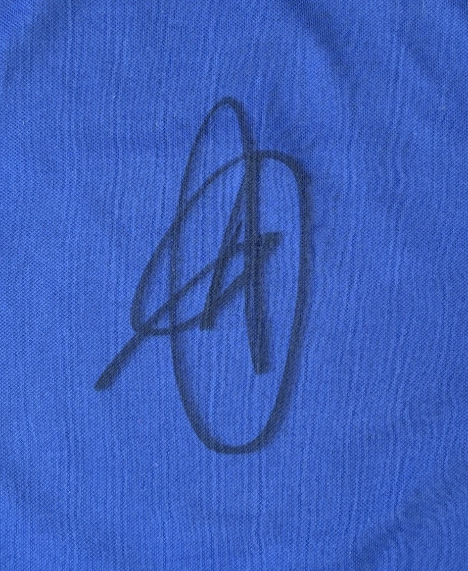 Novak Djokovic Signed Autographed UNIQLO Tennis Polo Shirt PSA AUTO GOAT