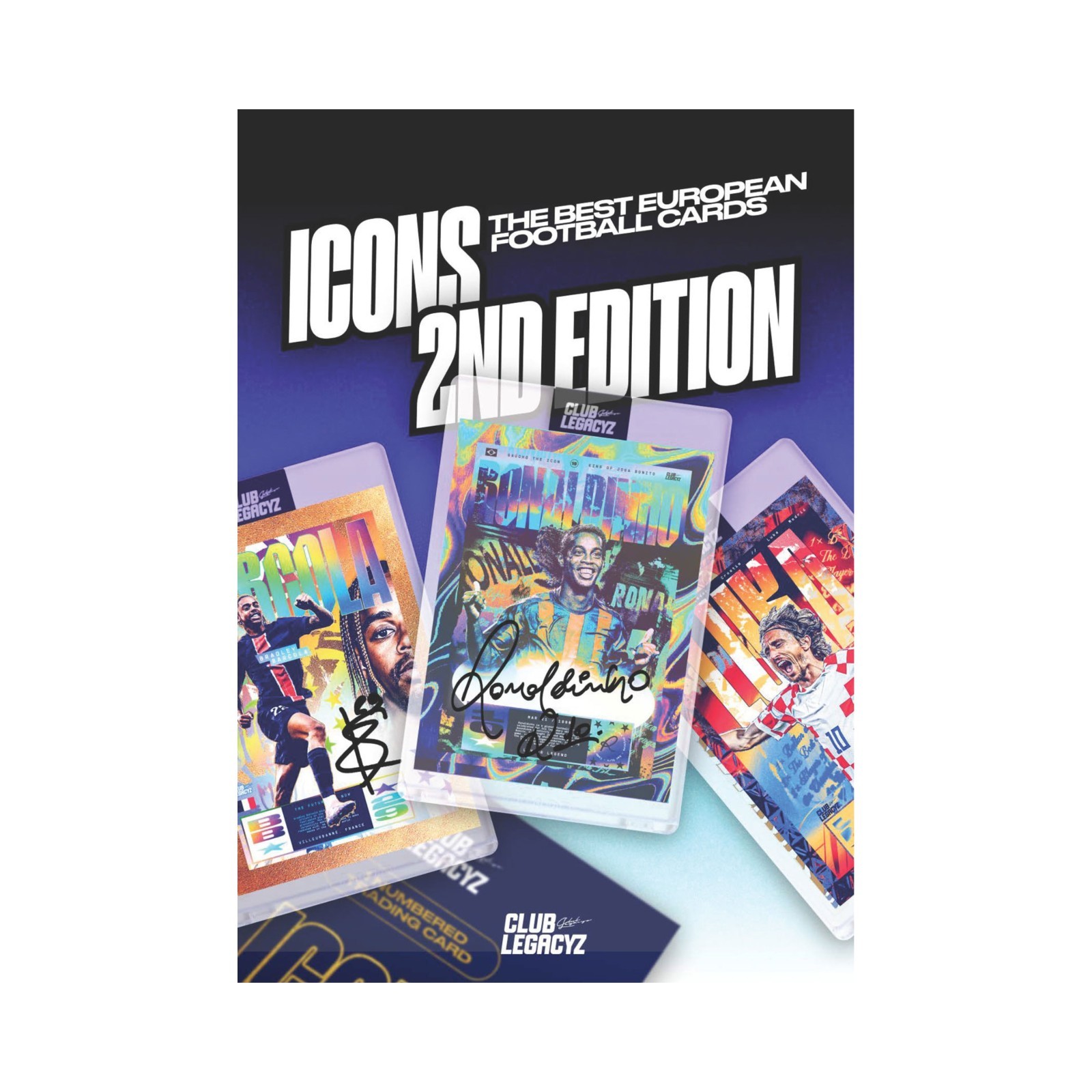 2025 Club Legacyz Icons Football (Soccer) 2nd Edition 1Ct Box | Factory Sealed