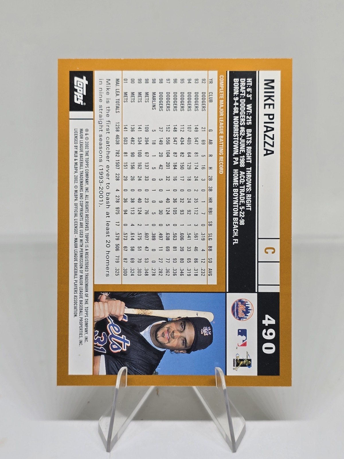 Mike Piazza 2025 Topps 8 Card Lot New York Mets HOF All Different