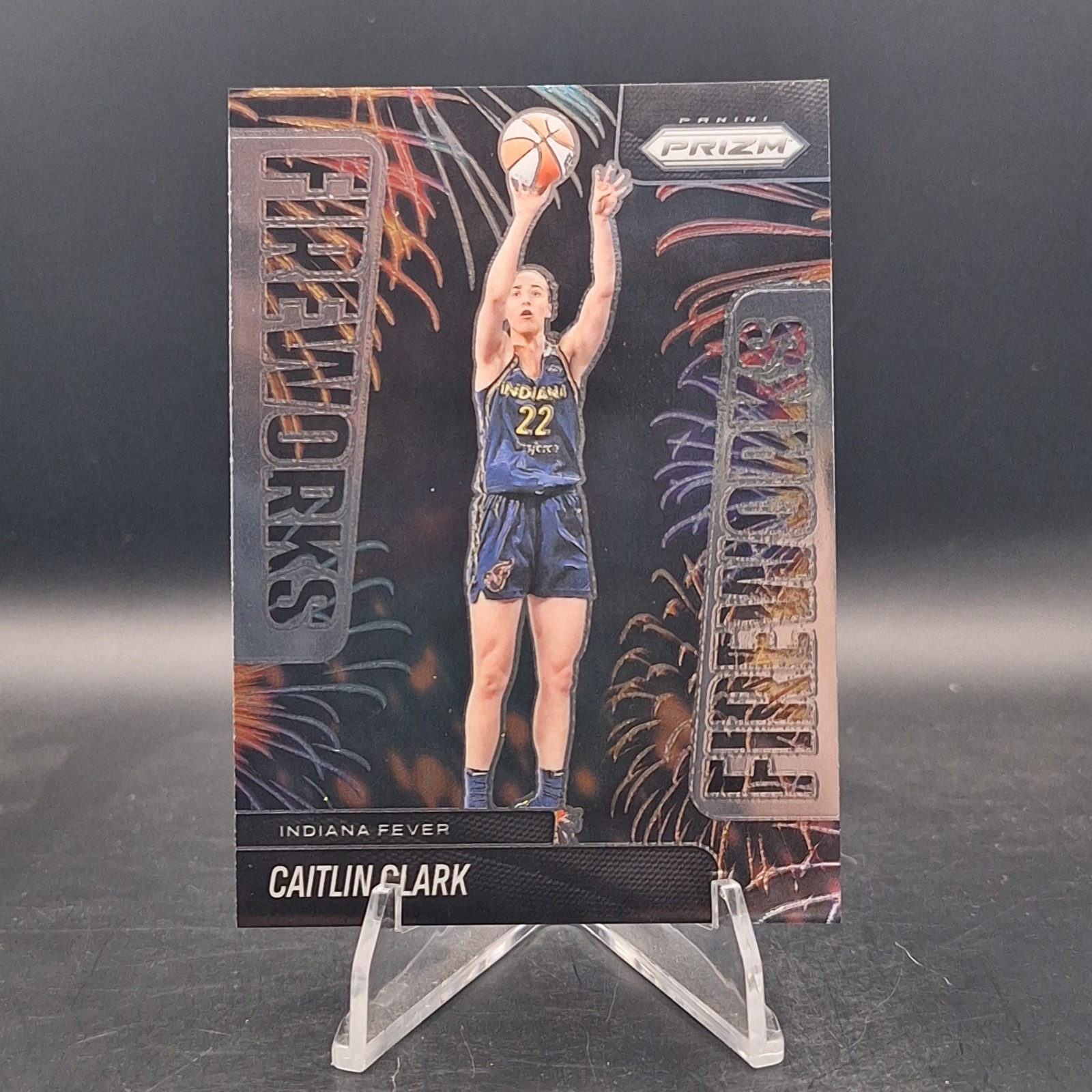 2025 Panini Prizm WNBA – Fireworks Caitlin Clark #9