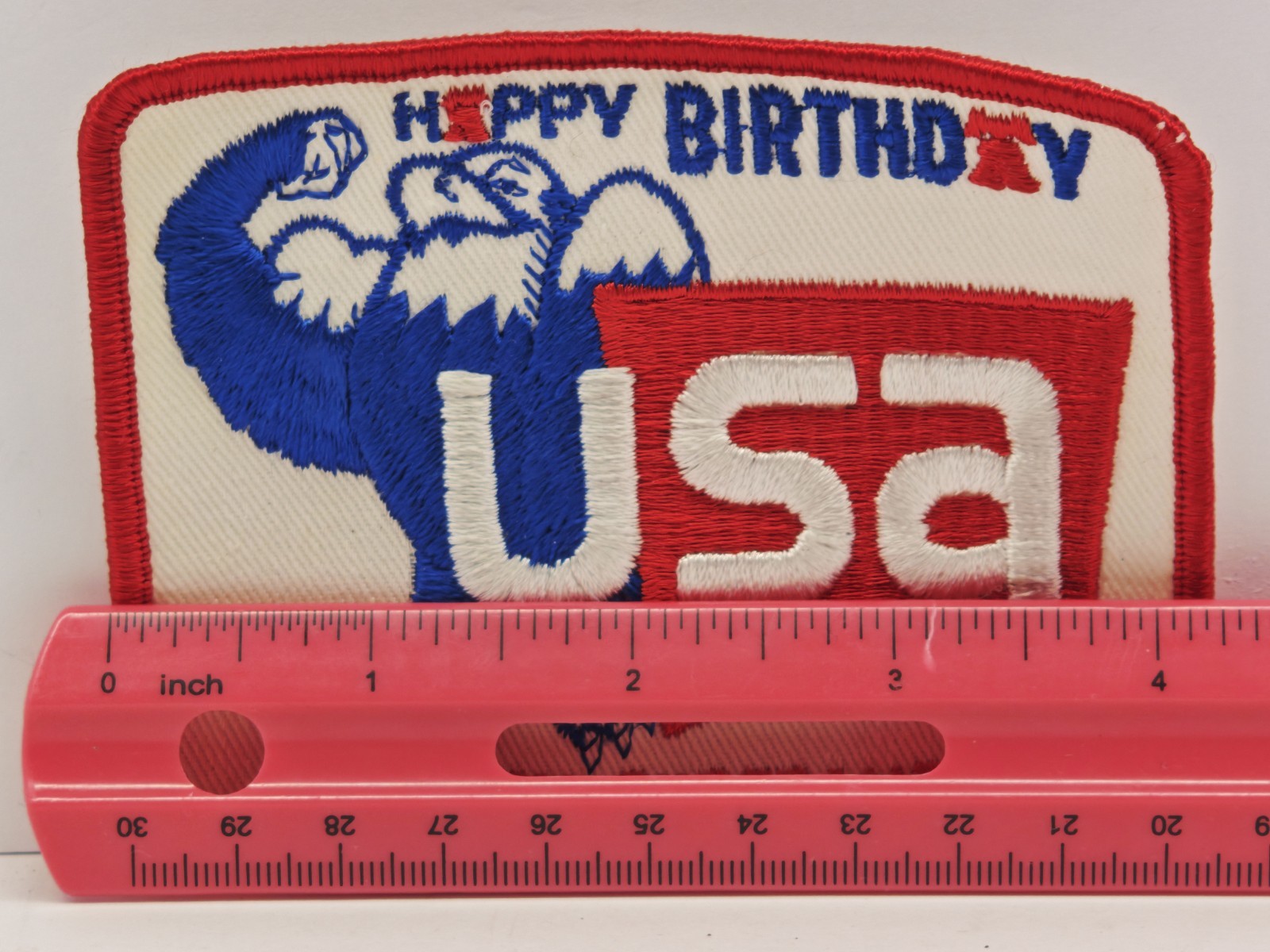 SA Super America | Happy Birthday USA from SUPERAMERICA | Embroidered Patch