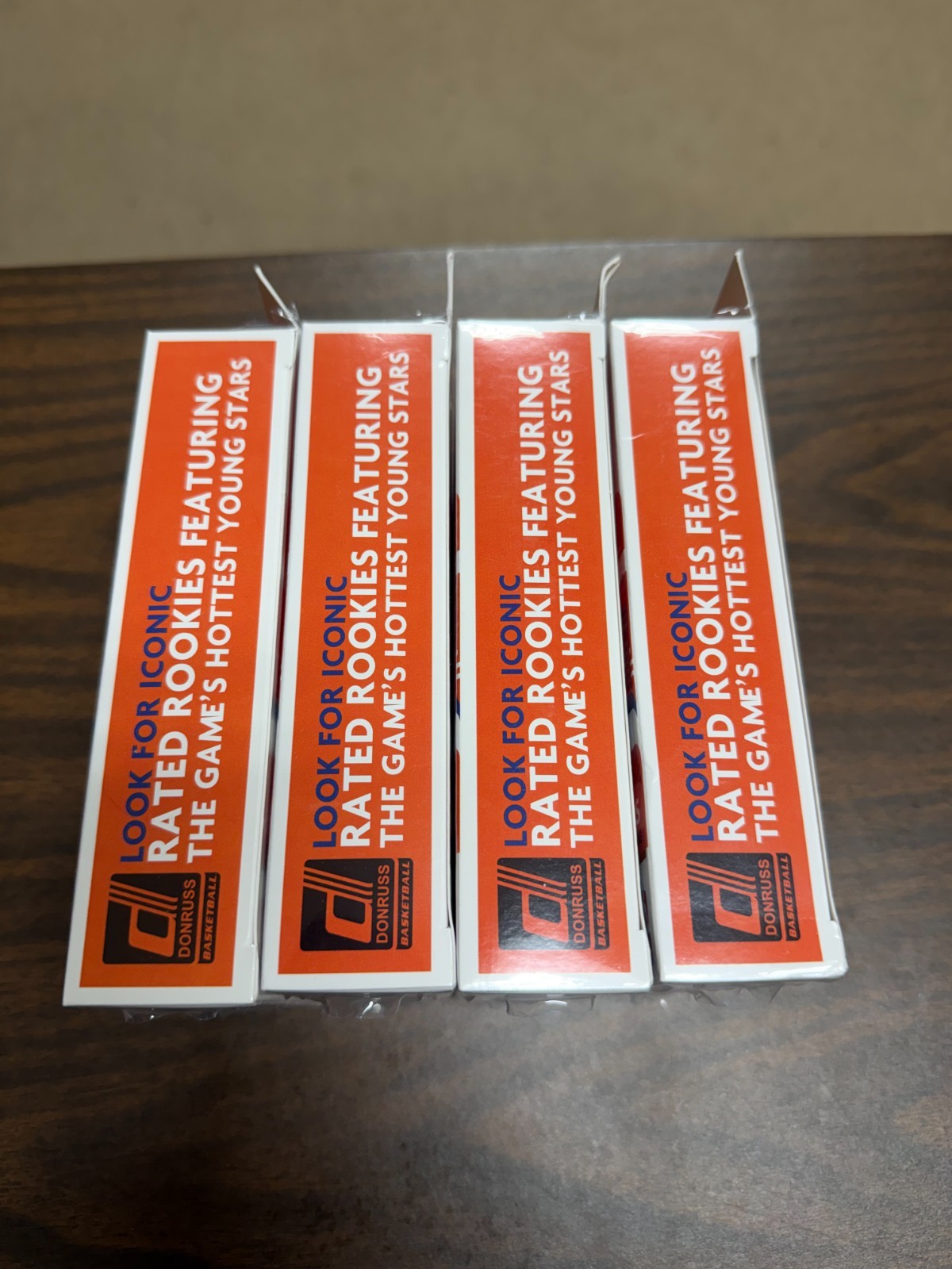 LOT OF (4) 2020-2021 PANINI DONRUSS NBA BASKETBALL NEW SEALED HANGER BOX BOXES!
