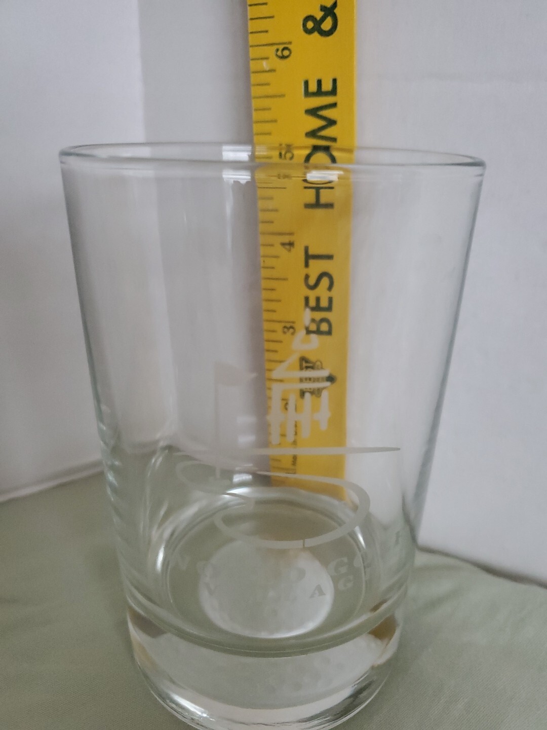 4x World Golf Village Bar Drink 3D Golf Ball Base Etched