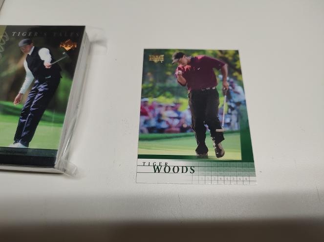 2001 Upper Deck Golf Complete Set 1-200 Tiger Woods #1 Rookie & Tales Set 1-30