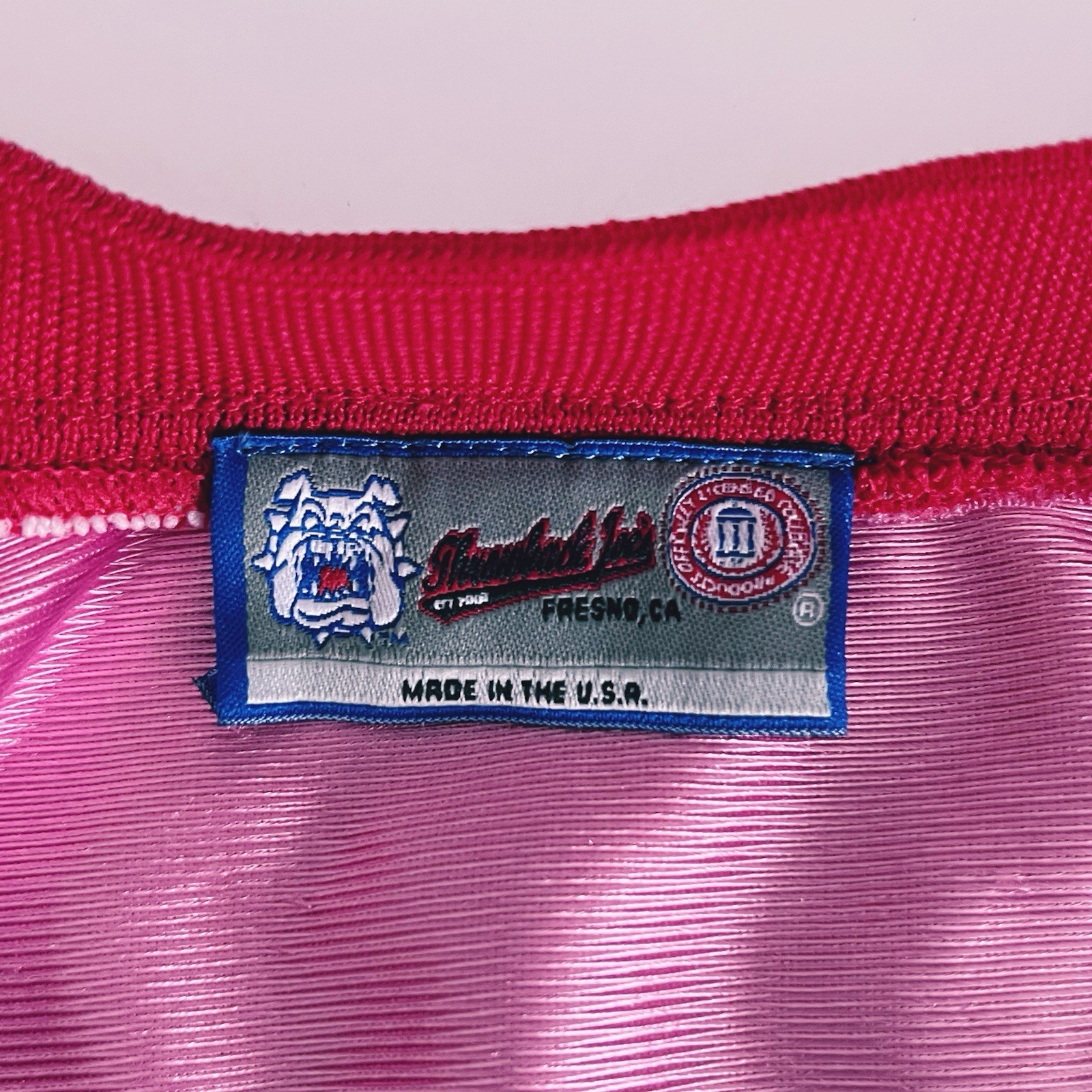 Fresno State Bulldogs NCAA Throwback Joe’s Football Jersey Mens Medium Rare