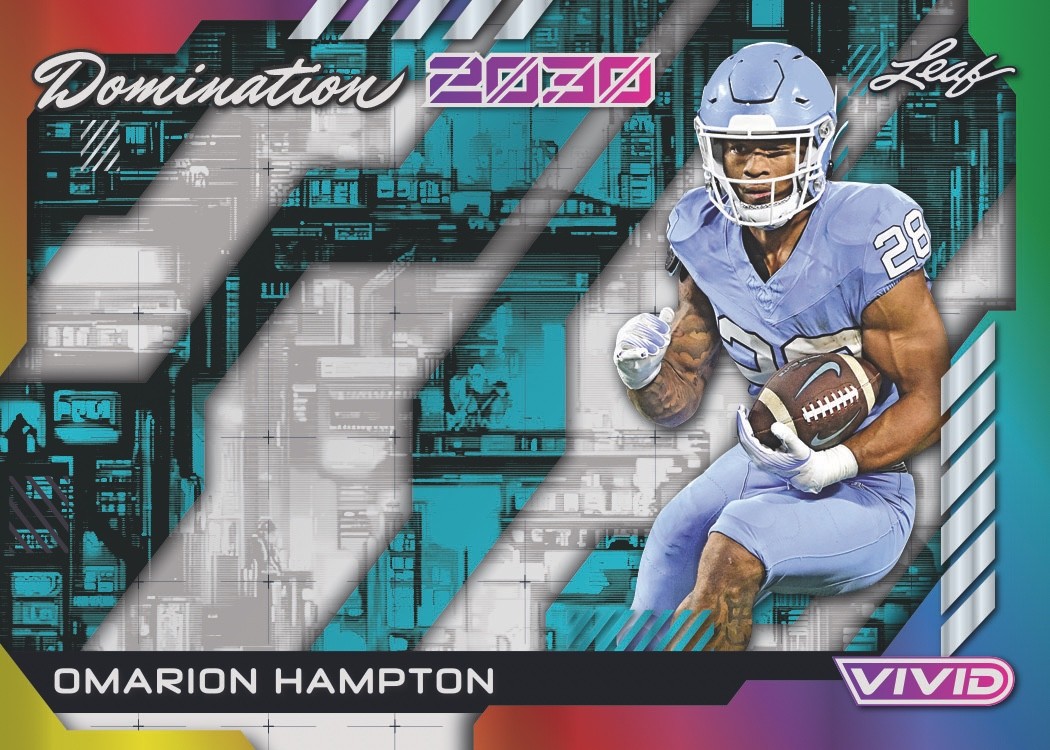 2025 Leaf Vivid Football Factory Sealed Hobby Box