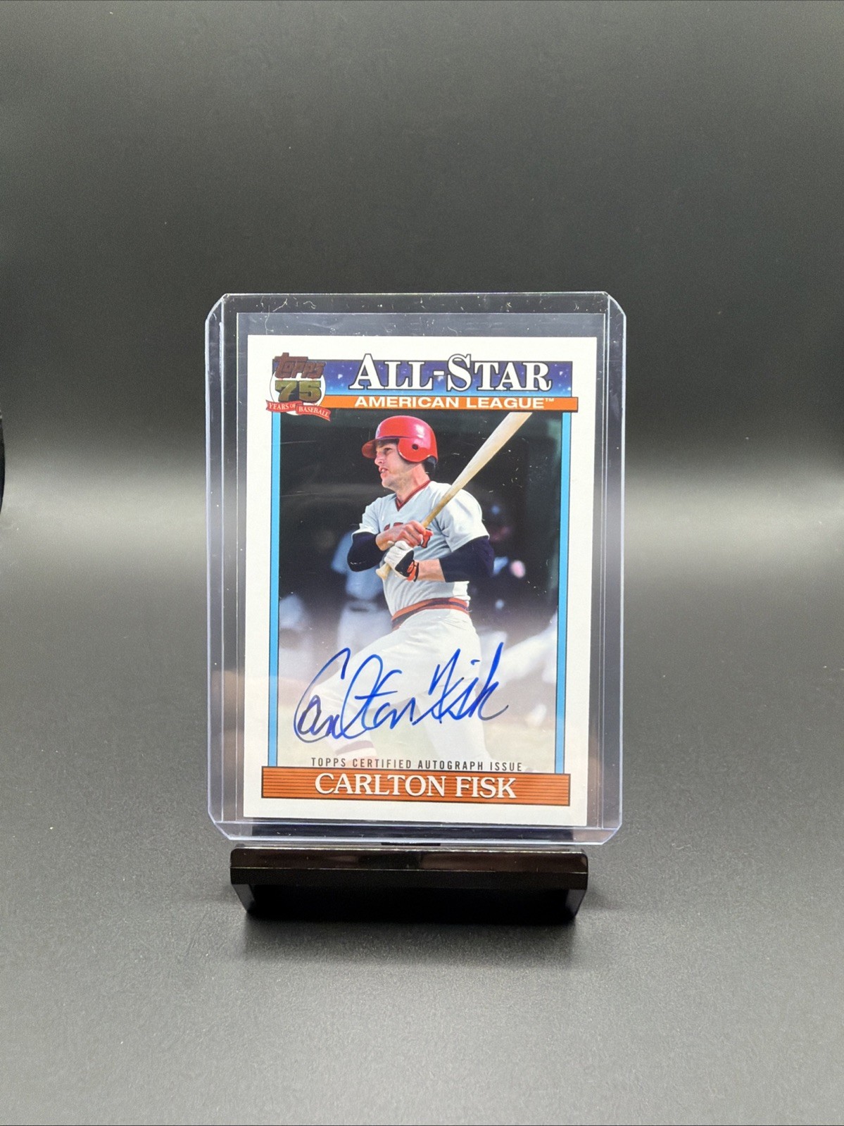 2026 Topps Series 2 Carlton Fisk All-Star On Card Auto 91AS-CF HOF