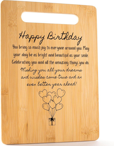 Gift for Birthday – Happy Birthday! You Bring So 11.8 inches x 7.8