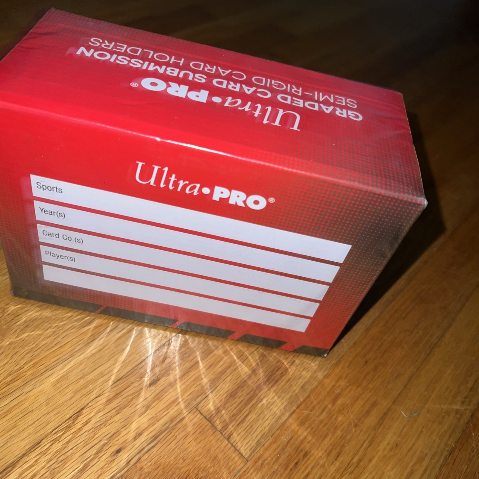 200CT Ultra PRO 1/2″ Lip Semi-Rigid Tall Card 43000 Graded Submission Protector
