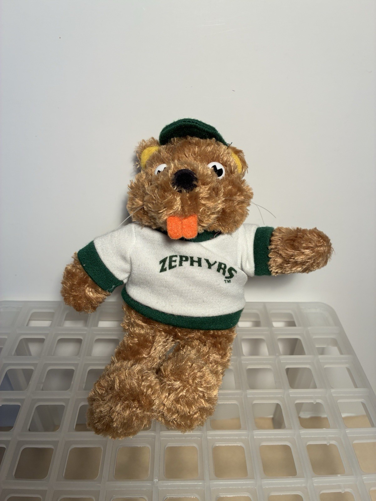 New Orleans Zephyrs Boudreaux Nutria Mascot Plush 7 Inch Tall Stuffed Animal