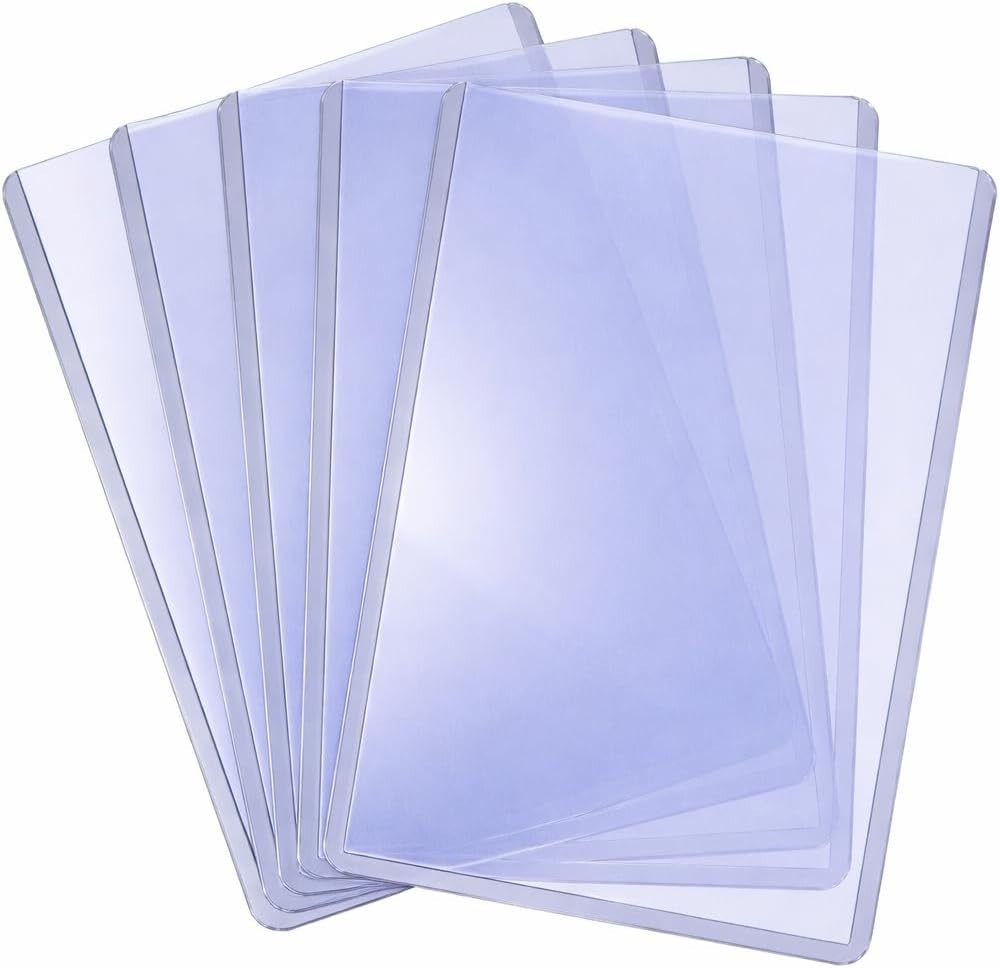 3″ x 4″ Clear Regular TopLoaders For Cards With Card Sleeves Bundle Standard …