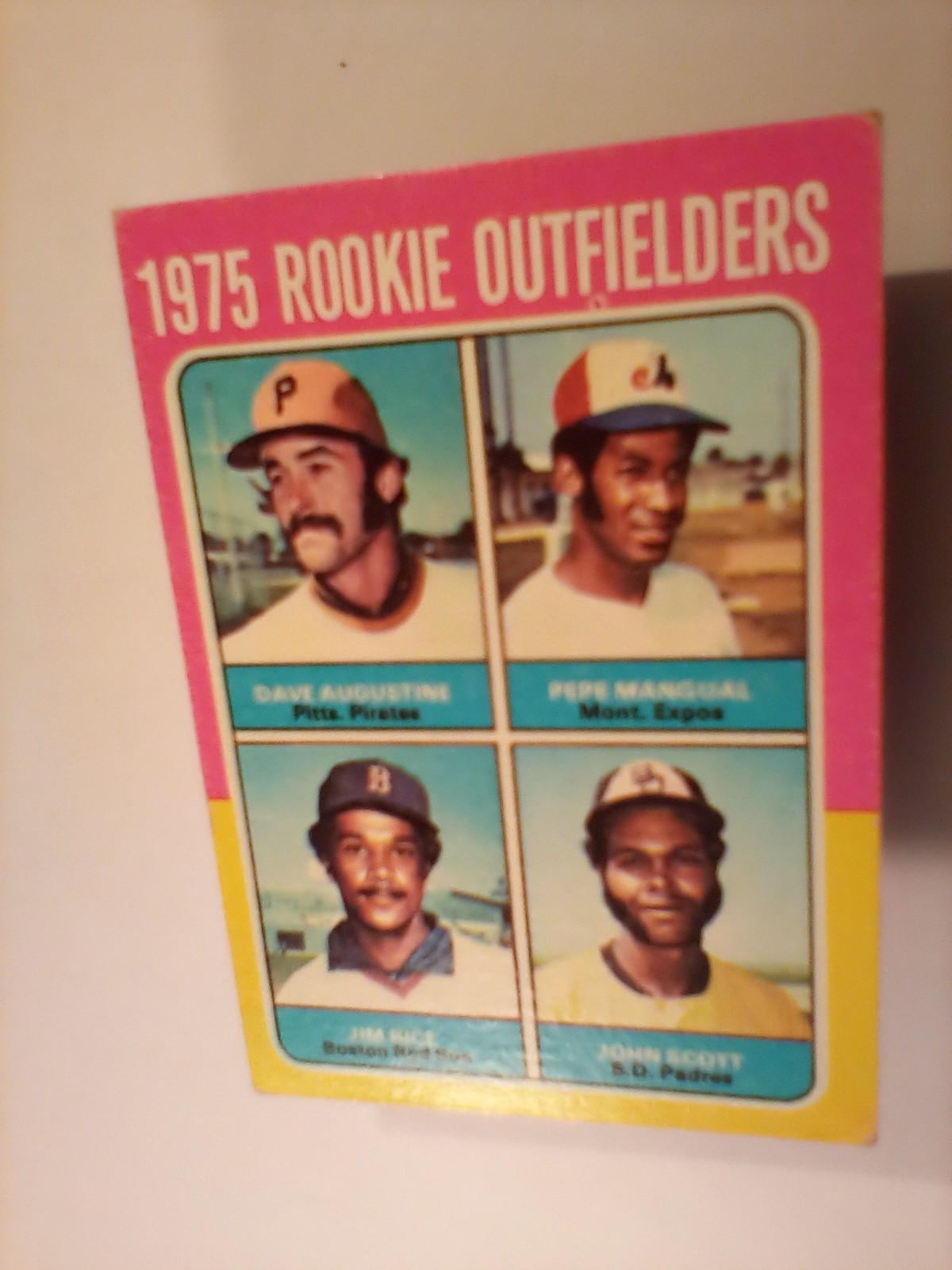 1975 TOPPS HI# 616 JIM RICE RC ‘HOF’ BOSTON RED SOX