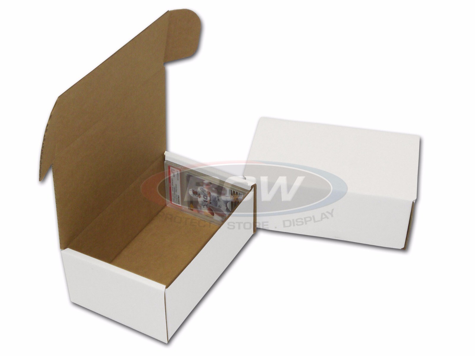 BCW Graded Trading Card Storage Box Hold 30 Certified / 4 Screws PSA BGS Holders