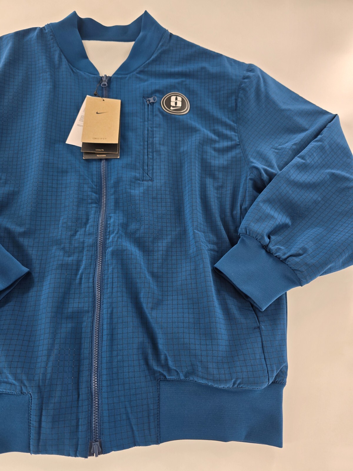 Nike Sabrina Reversible Basketball Track Jacket FV3164-477 Size Small Blue NWT