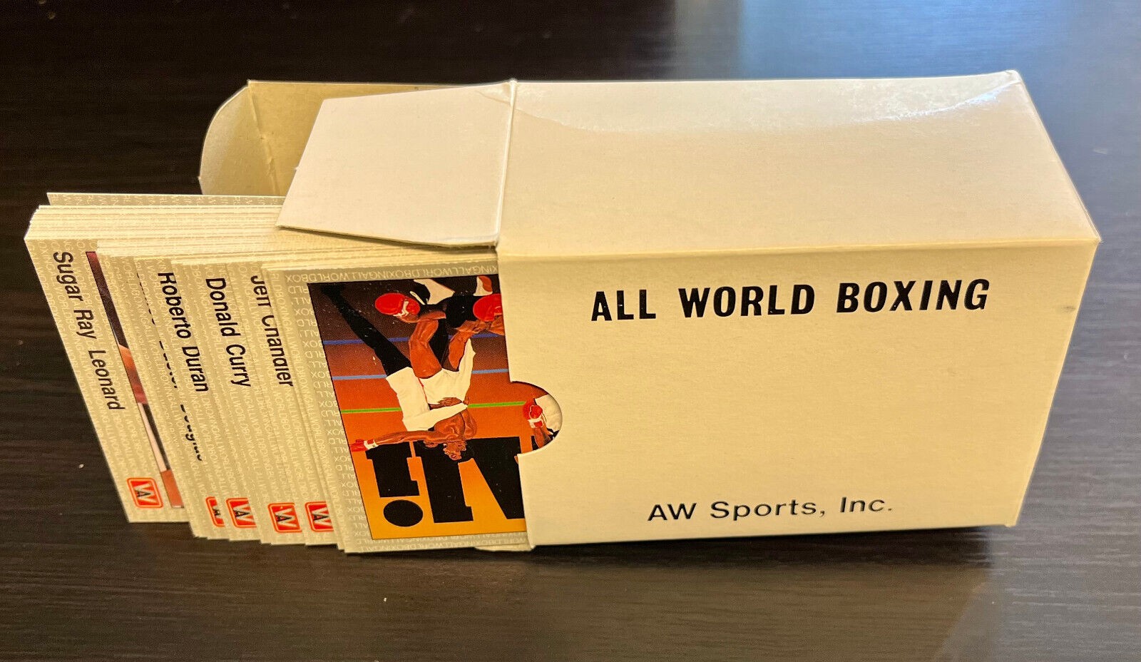 1991 AW ALL WORLD BOXING CARDS Complete Factory Boxed Set (149) MUHAMMAD ALI +++