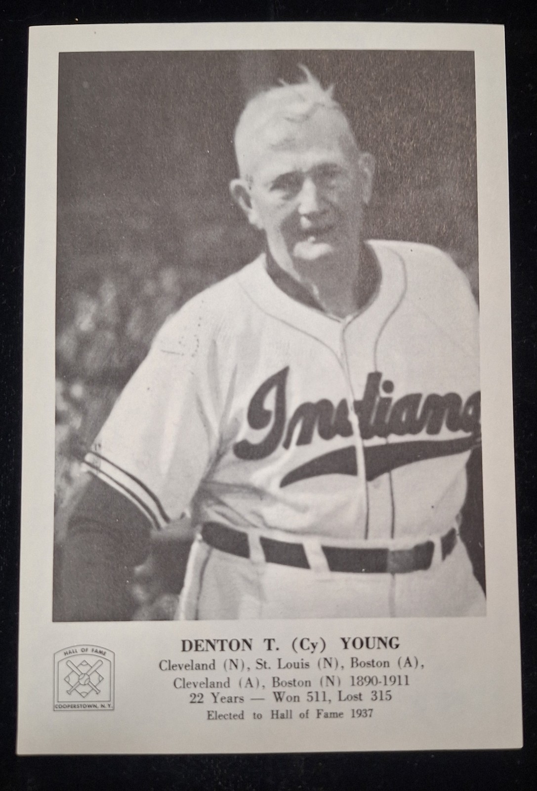 1963 Danny Goodman HALL OF FAME 24 PHOTOS Picture Pack & Envelope RUTH, GEHRIG +