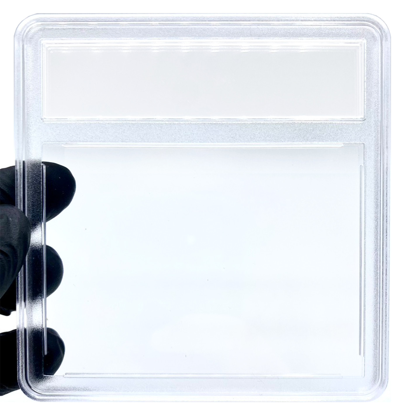 Empty Horizontal Graded Card Slabs for Trading Sports Cards – Snap Shut Closure