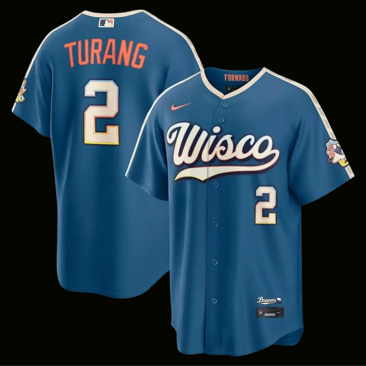 HOT SALE! Brewers 2026 City Connect MEN Jersey Mineral Blue All Size S-5XL