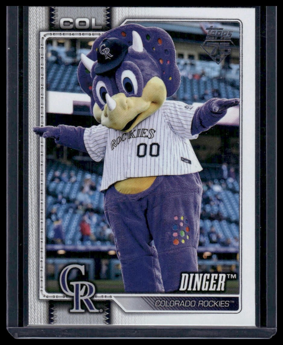 2026 Topps #M-4 Dinger Mascots