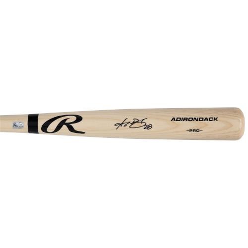 Alec Bohm Philadelphia Phillies Autographed Blonde Rawlings Pro Bat