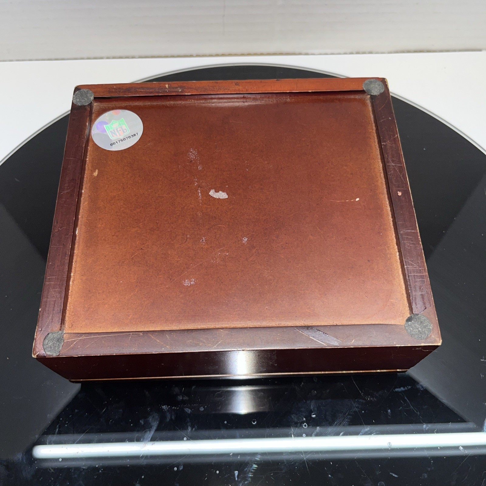🚨🔥Vintage Wood San Diego Los Angeles Chargers Jewelry Watch Ring Box Nice