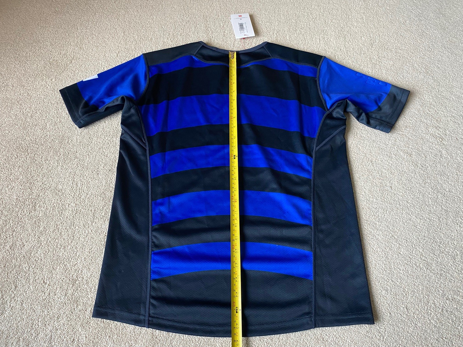 Japan Rugby Shirt 2015/16 Official Away Blue/Black Stripe Small Canterbury New