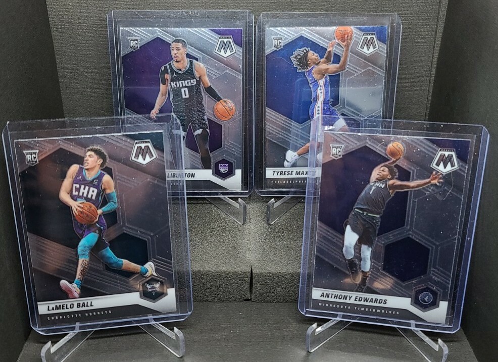 2020-21 Panini Mosaic Basketball NBA Complete Set (1-300) Ball/Edwards Rcs