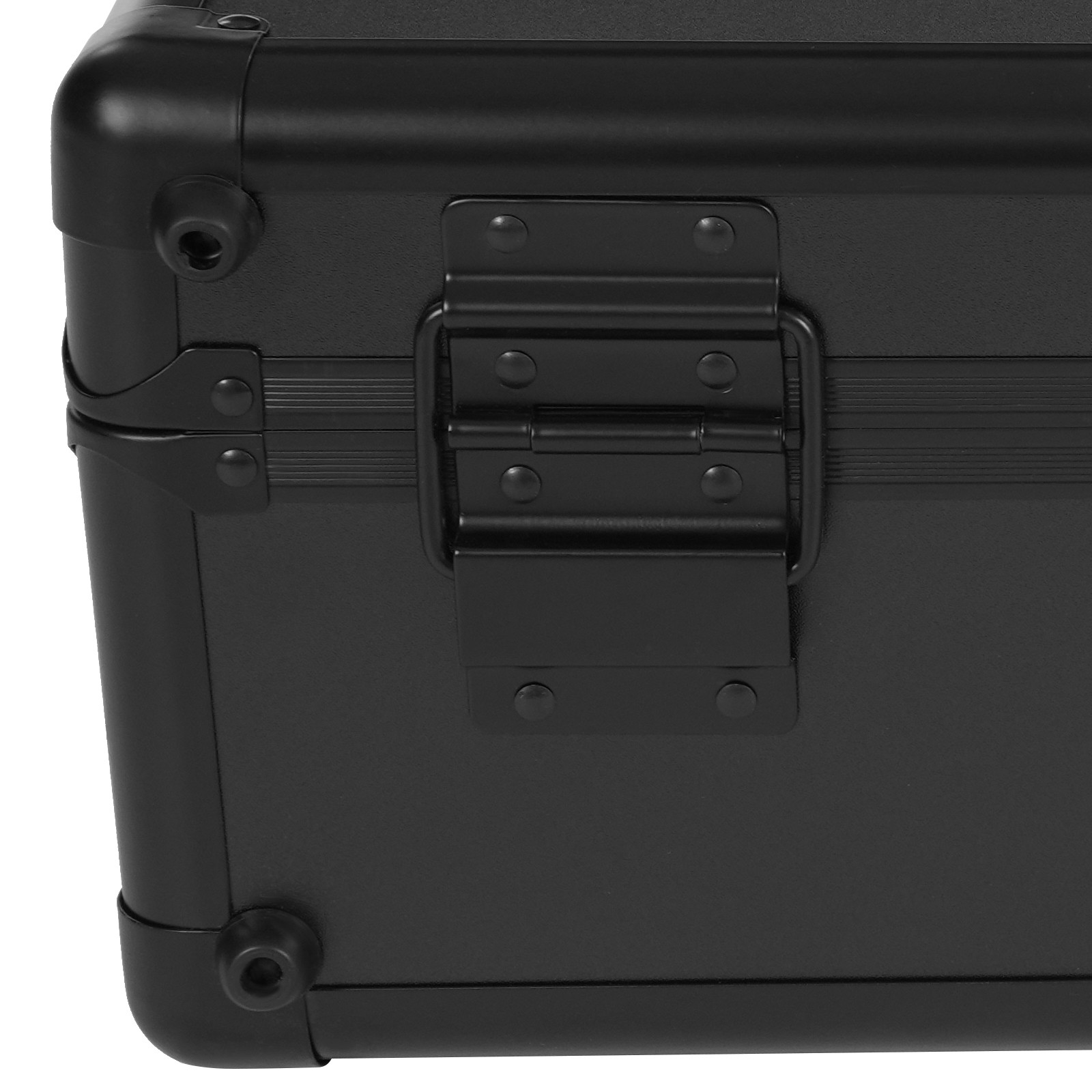 Card Storage Box 6-Slot Locking Organizer With Keys Portable Secure Case