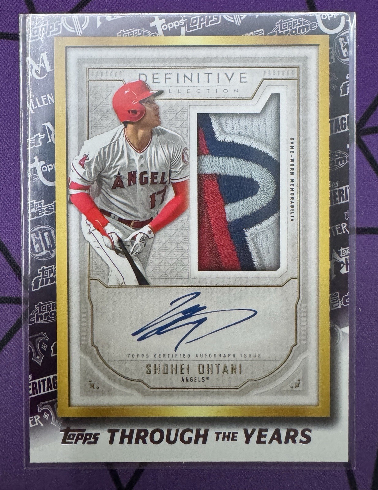 2021 Topps – Topps Through the Years Facsimile Reprints Shohei Ohtani #TTY-17