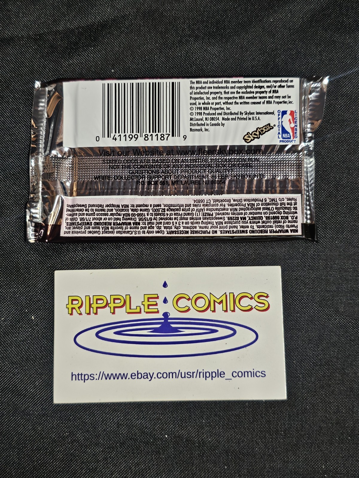 1997-98 Skybox Z Force Basketball Series 2 Hobby Pack Factory Sealed