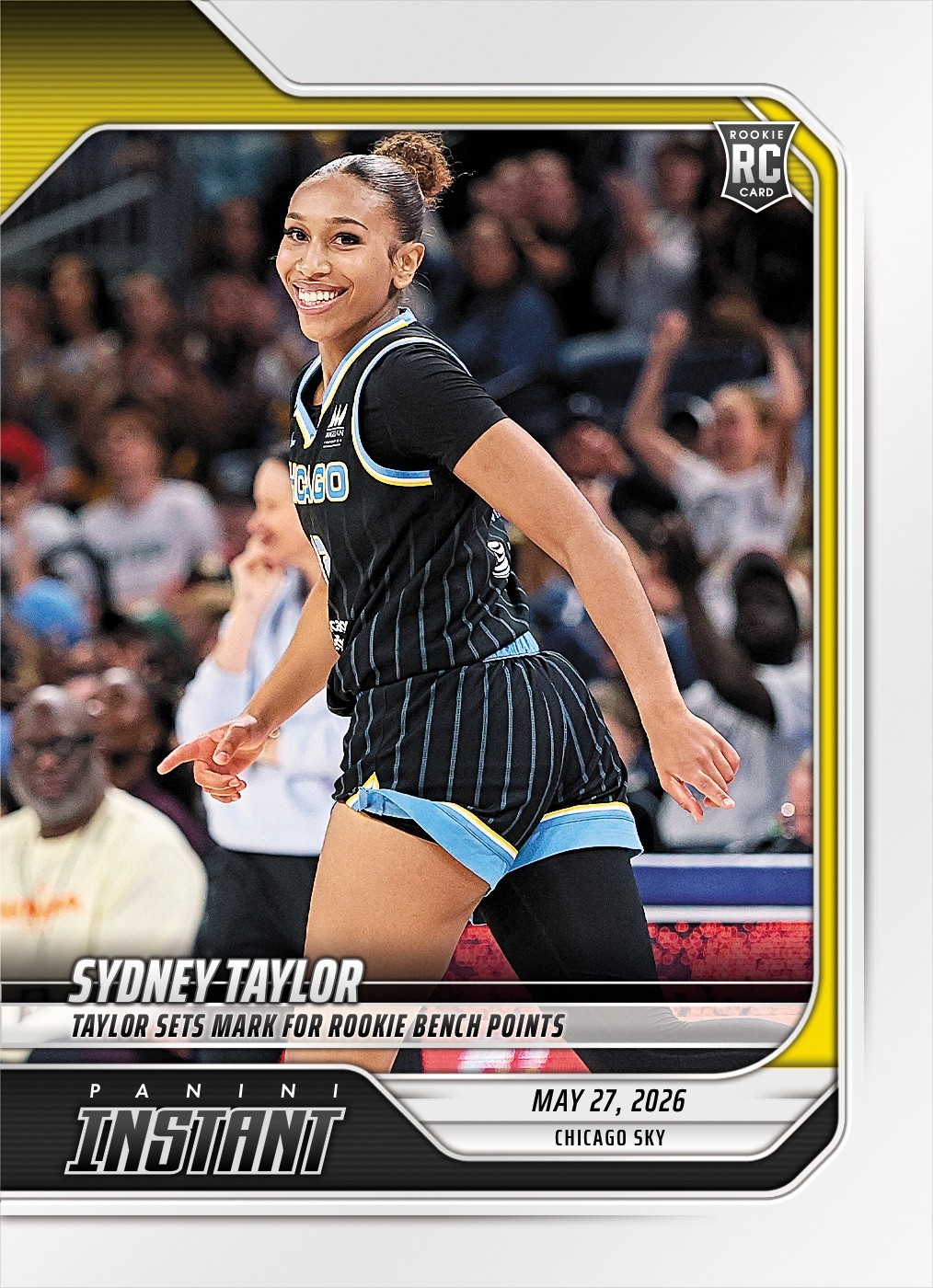 (3) 2026 Panini Instant WNBA Sydney Taylor ROOKIE CARDS SP Sky #95 #145 #164 RC