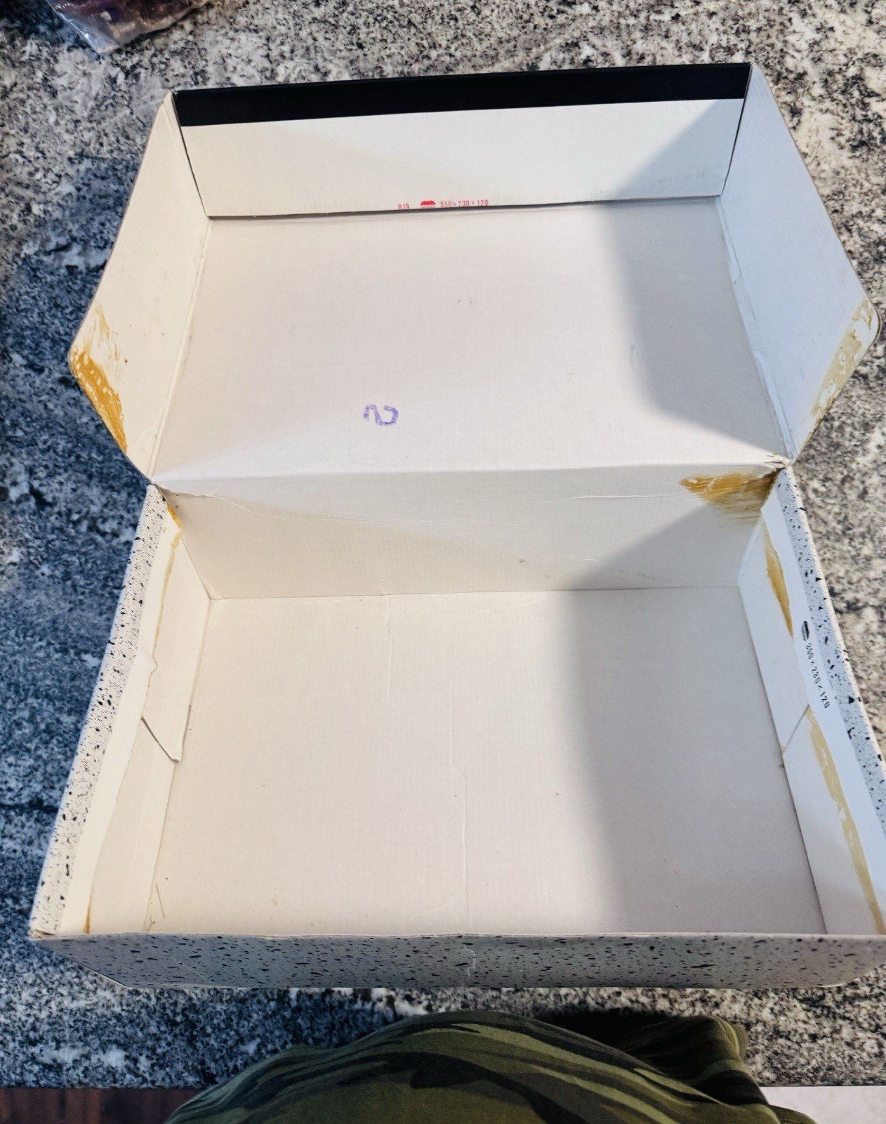 ORIGINAL BOX ONLY for Air Jordan VII Men’s Athletic Sneakers – no shoes included