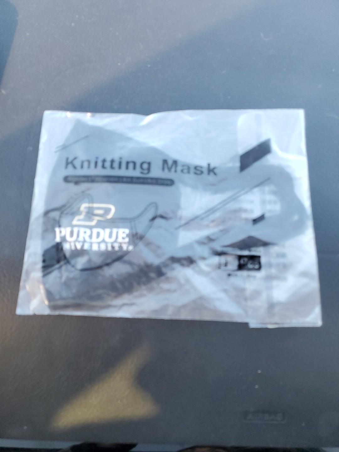 Purdue University Face Covering Mask NEW In Package
